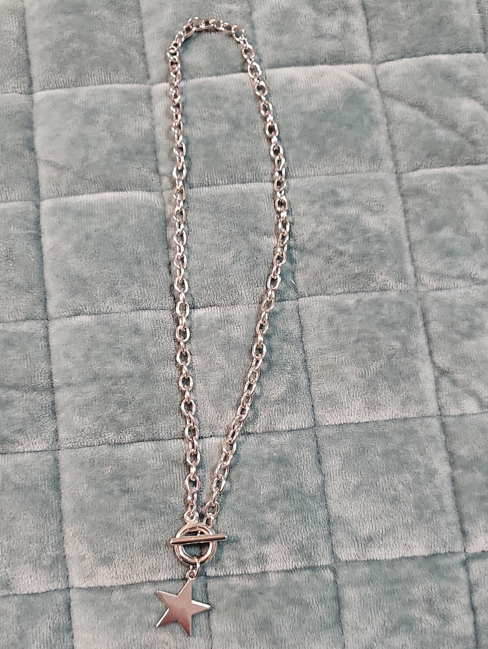 Silver Star Toggle Necklace - Women Jewelry